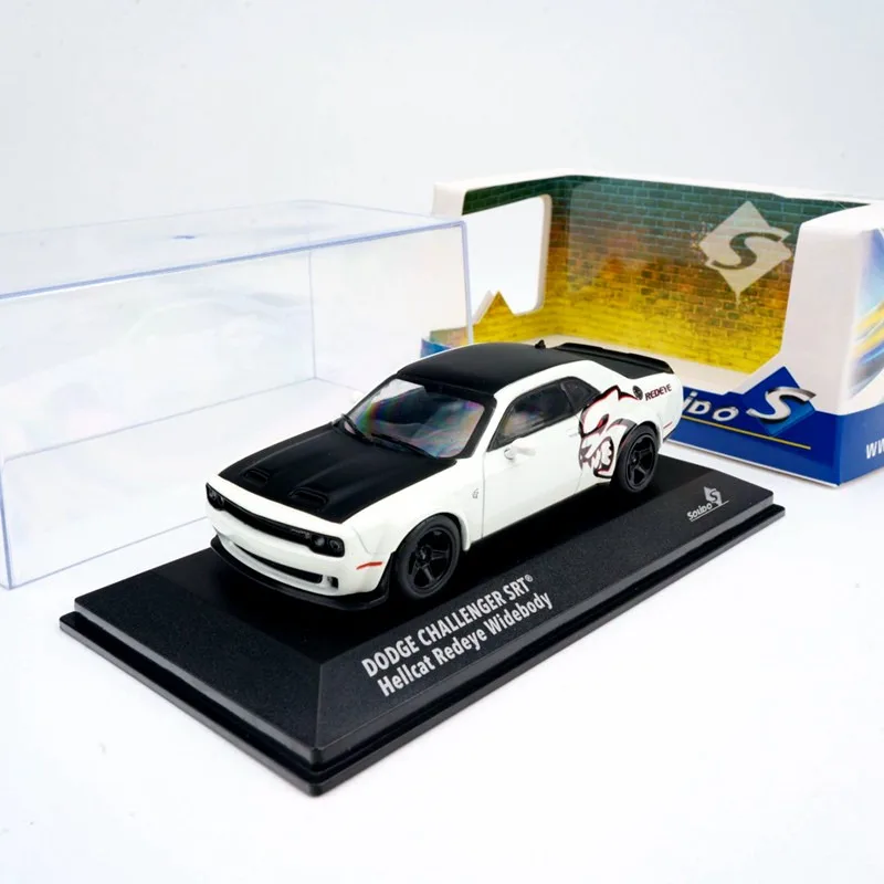 Diecast Solido 1:43 Scale Dodge Challenger Hellcat SRT HELLCAT Alloy Car Model