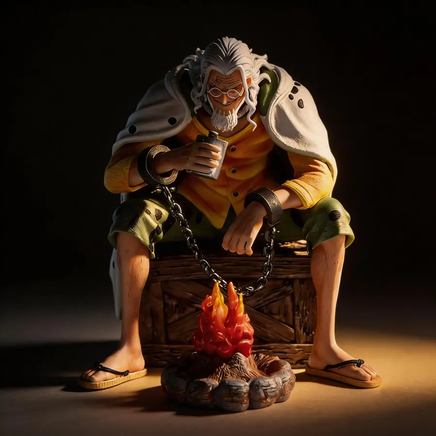

One Piece Silvers Rayleigh 15cm Anime Figure Collection Model Anime Figure Model Toy for Fans Gift