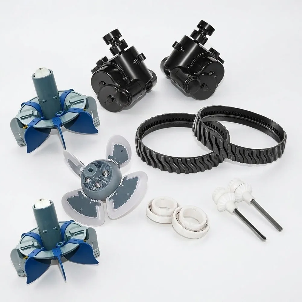 Pool Cleaner Tune-Up Kit for Zodiac for mx6 MX8 - 2x Tracks R0526100 2x Drive Shafts R0525100 2x Bearings Pool