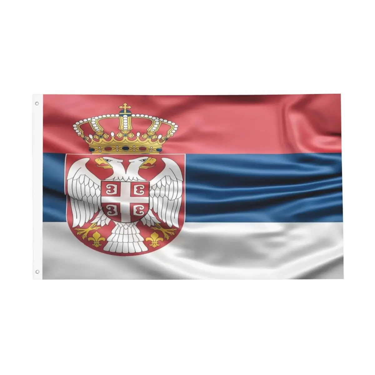 Orthodox Serbia Flag Flag Indoor Outdoor Banner Polyester Decoration Double Sided 2x3 3x5 4x6 5x8 FT Flags