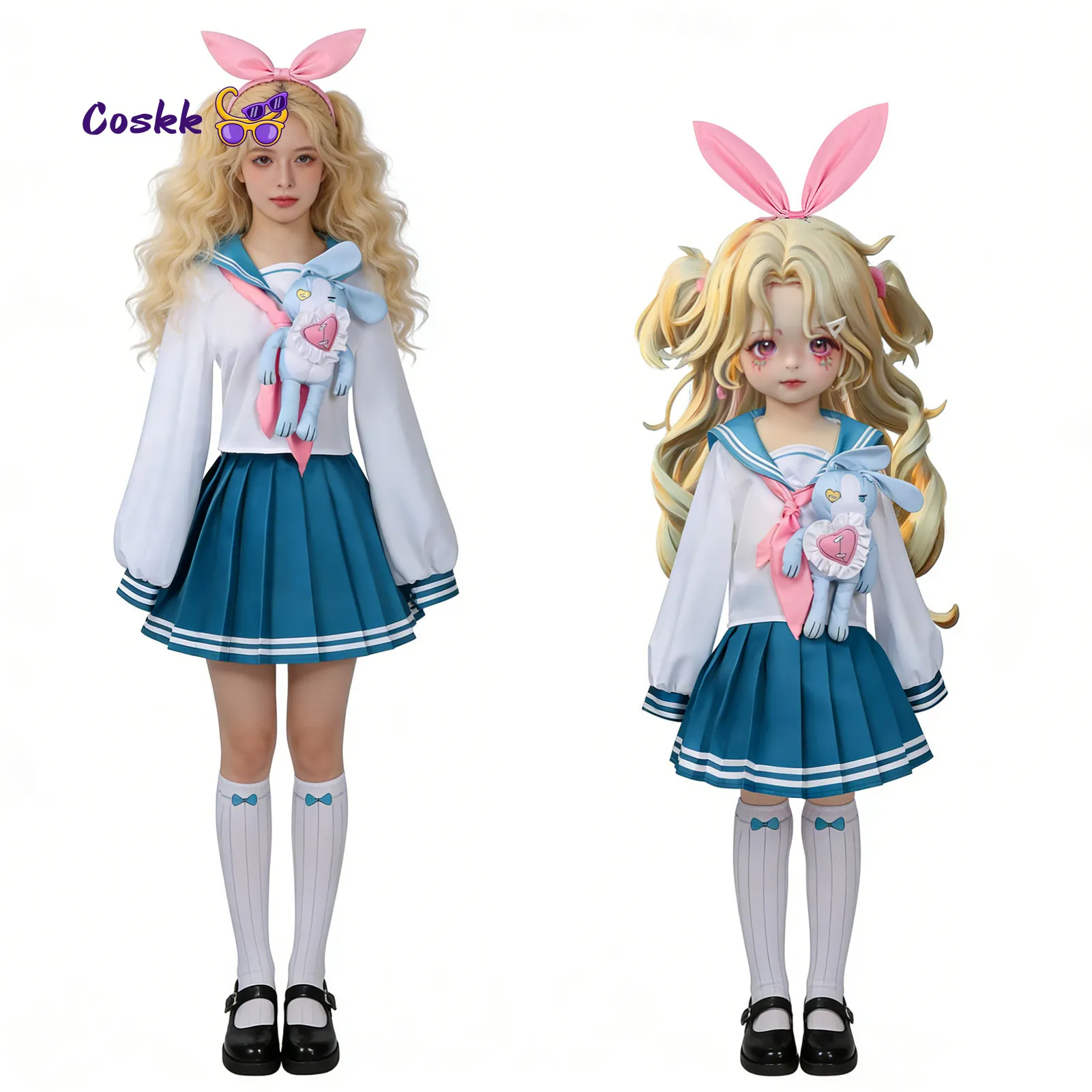 

Eggy Party Transfer Student Dorothy Cosplay Costumes JK Skirt Adult and Children's Game Same Style