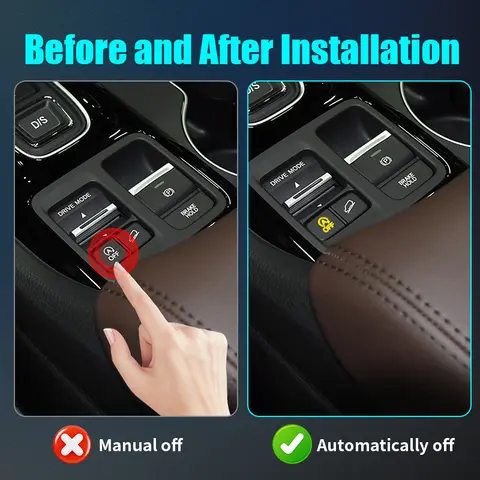 혼다 파일럿 2023-2024 자동 시동 정지 엔진 시스템, 스마트 오프 캔슬러, 제거 장치, A-오프 케이블 플러그