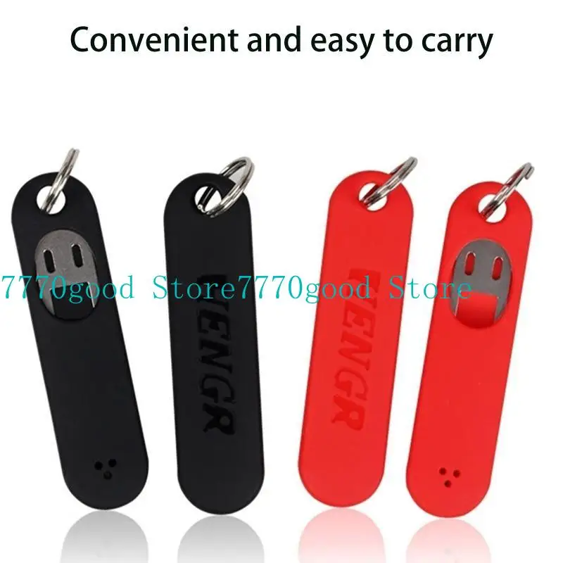 31BA Universal SIM Card Removal Tool Sim Card Tray Eject Pin Removal Tools with Detachable Keychain Charm for Smart Phone