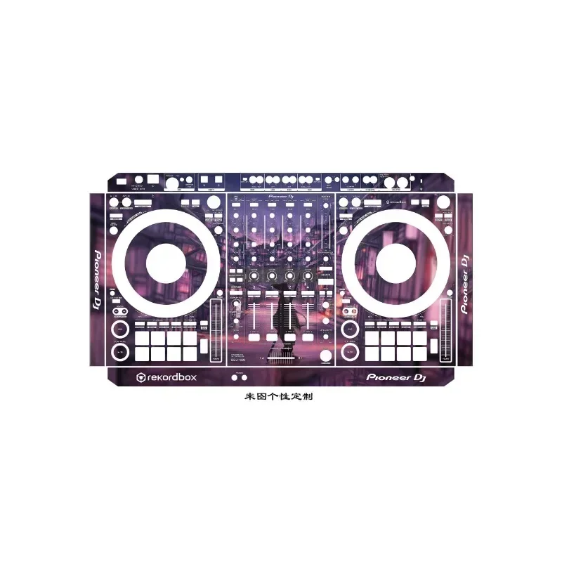 Pioneer Ddj-1000 DJ Controller Panel Film. Disk Recorder Colorful Stickers, Customized（Film only, not machine）