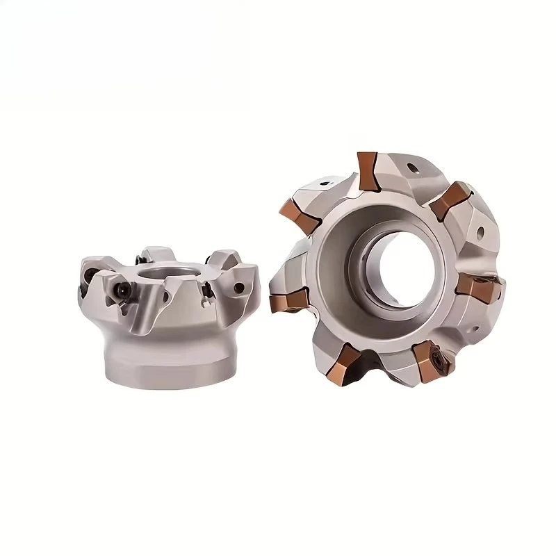 MFWN 90° Rapid Feed Face Milling Cutter Head, Heavy Cutting Milling Tool, Fits WNMU080608 Double Sided Hexagonal CNC Inserts