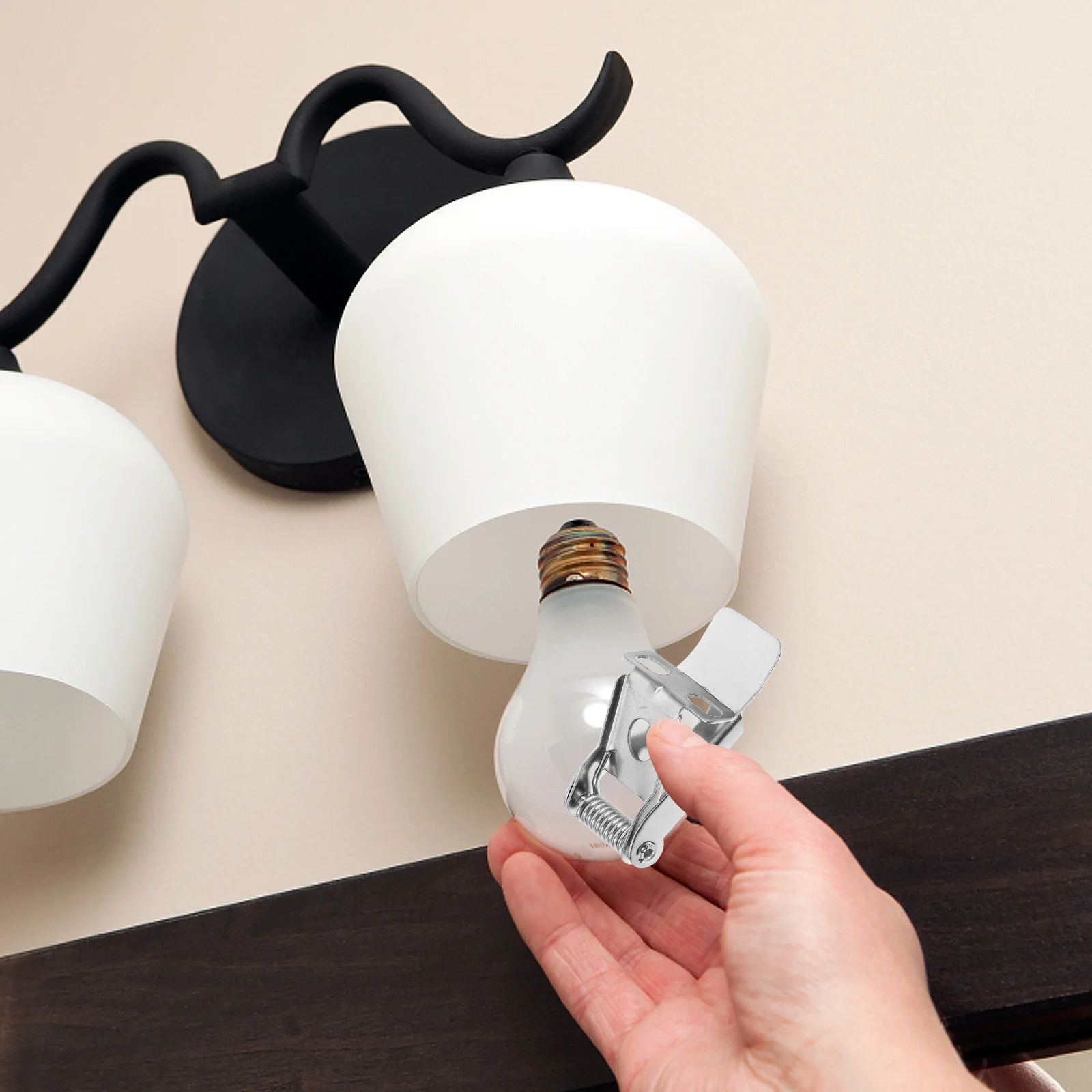 

12pcs Spring Lights Clips Embedded Lamp Accessories Universal Lamp Clip Recessed Housing Sturdy Metal High Hardness Flat Panel