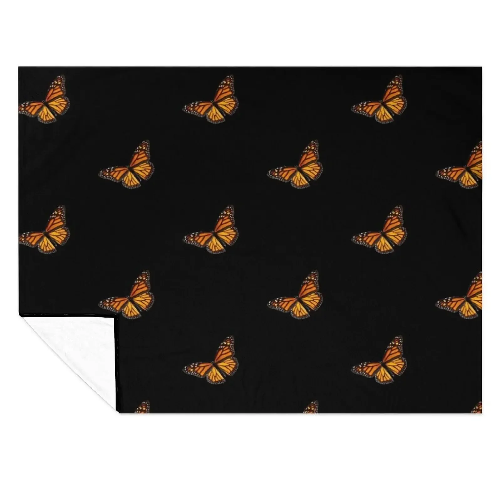 

Monarch butterfly design Throw Blanket wednesday Weighted Thins Hair Blankets