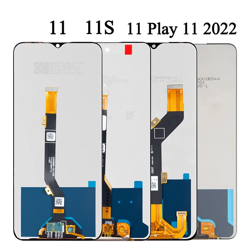 X662 X6812 X675 Premium Lcd For Infinix Hot 11 Display Hot 11S Touch Screen Hot 11 2022 Digitizer Panel Assembly For Hot 11 Play