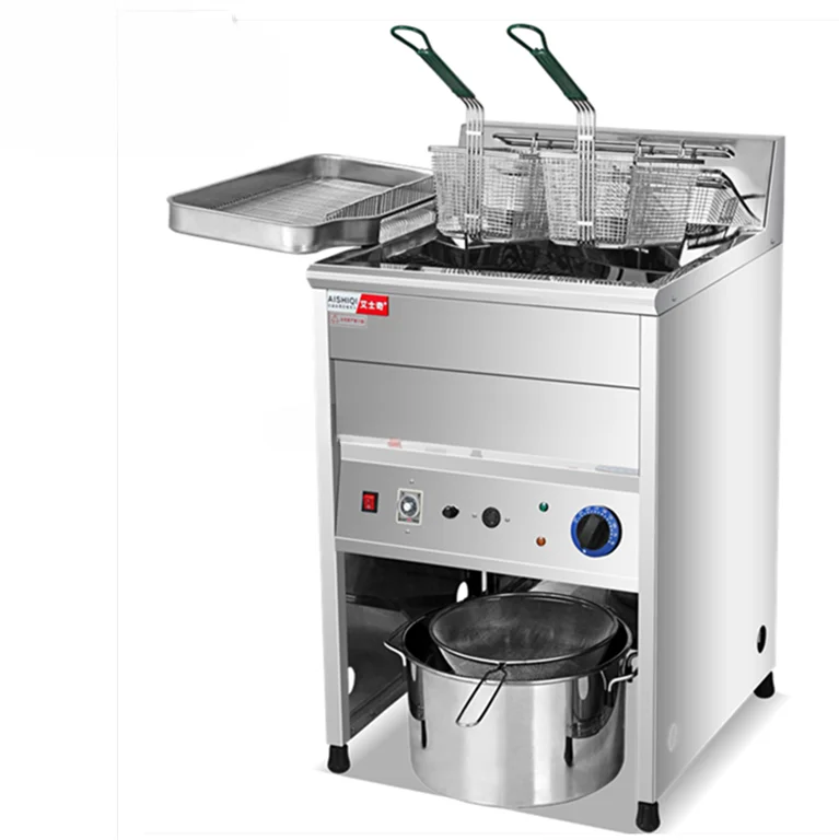 Large capacity industrial mcdonalds deep fryer