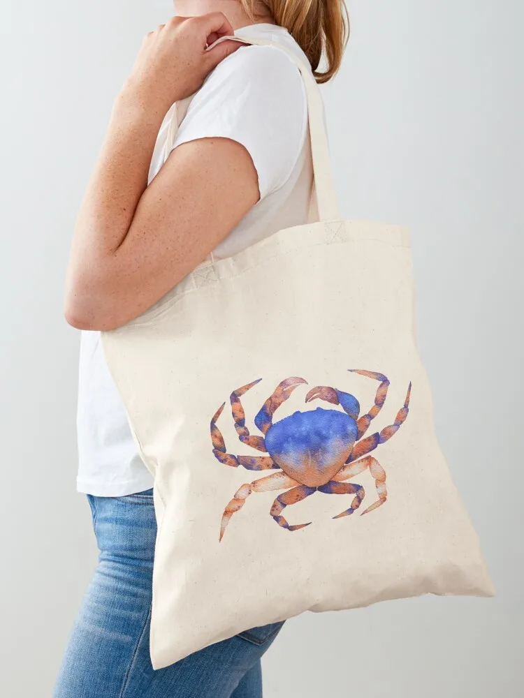 

Watercolor Dungeness Crab Tote Bag tote bag men's Shopper bag ecological bags custom canvas