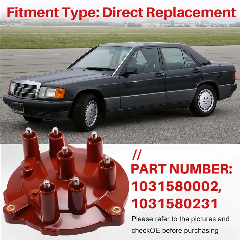 Reliable-1031580231&1031580002 Distributor Cap Kit For Mercedes Benz 190E 260E 300E 300TE 300SEL