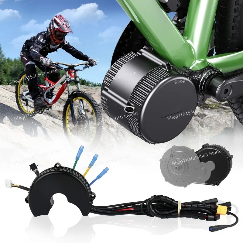 CAN Protocol Mid Drive Motor Controller For BBS HD, 250W/350W/500W/750W/1000W E-bike Mid Motor Replacement Parts