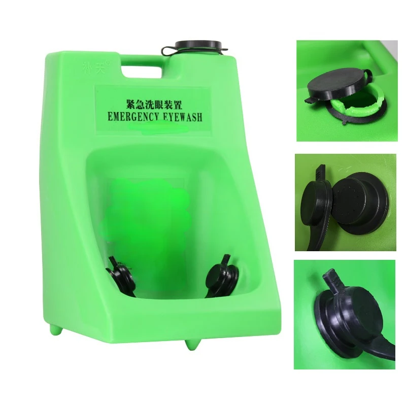 8 16 37 60L Self-contained emergency quality plastic gravity flow wall mounted portable eye wash washer eyewash