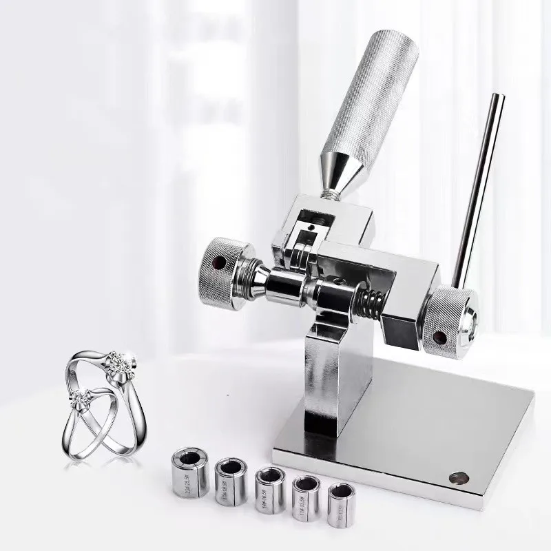 Ring Stretcher Enlarger Shrinker With Rollers Professional Jewelry Resizing Repair Tool For Jeweler Ring Making