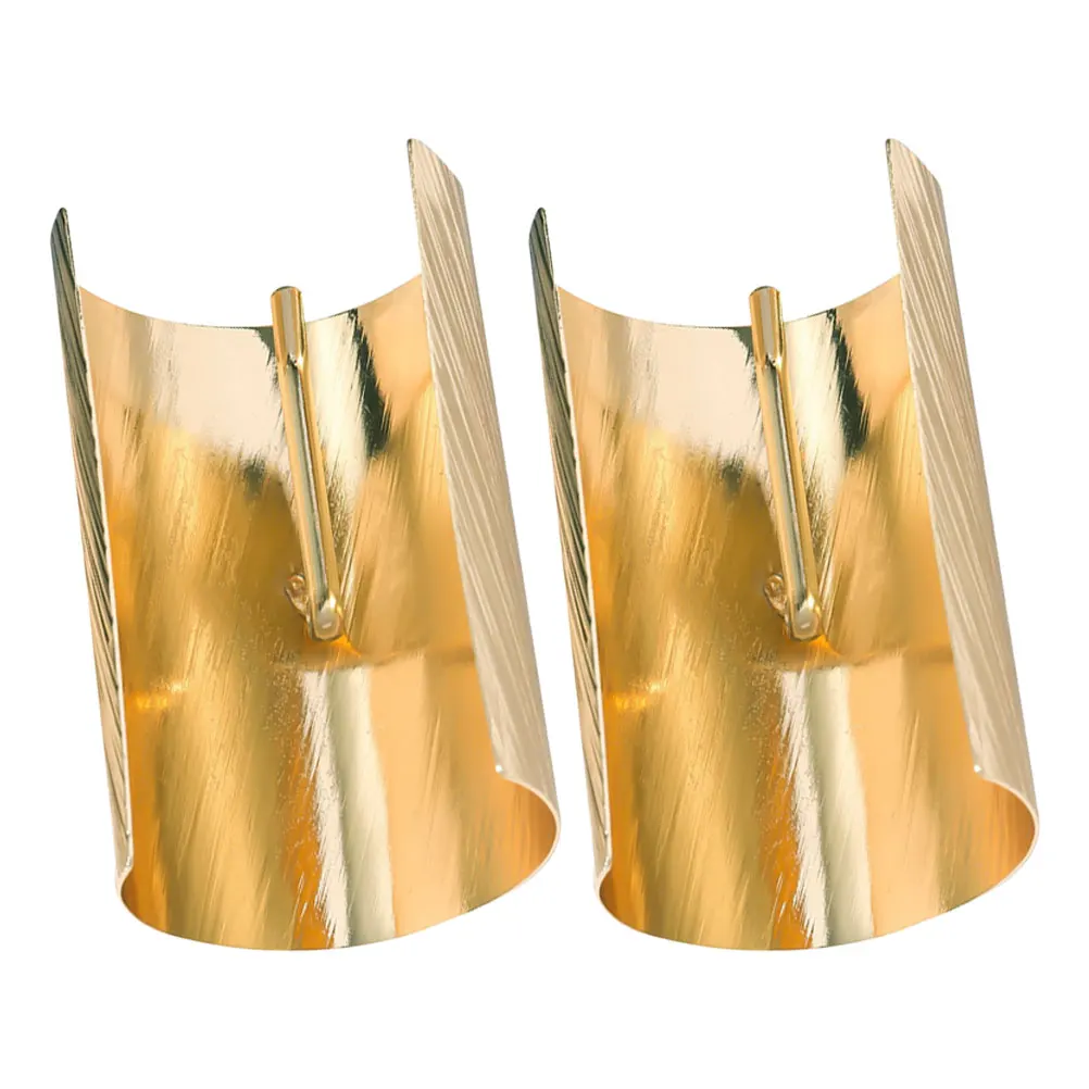 

2Pcs Metal Clips Durable Zinc Alloy Ponytail Accessories for Women Thin Hair Styling Travel Friendly Hair Buckles