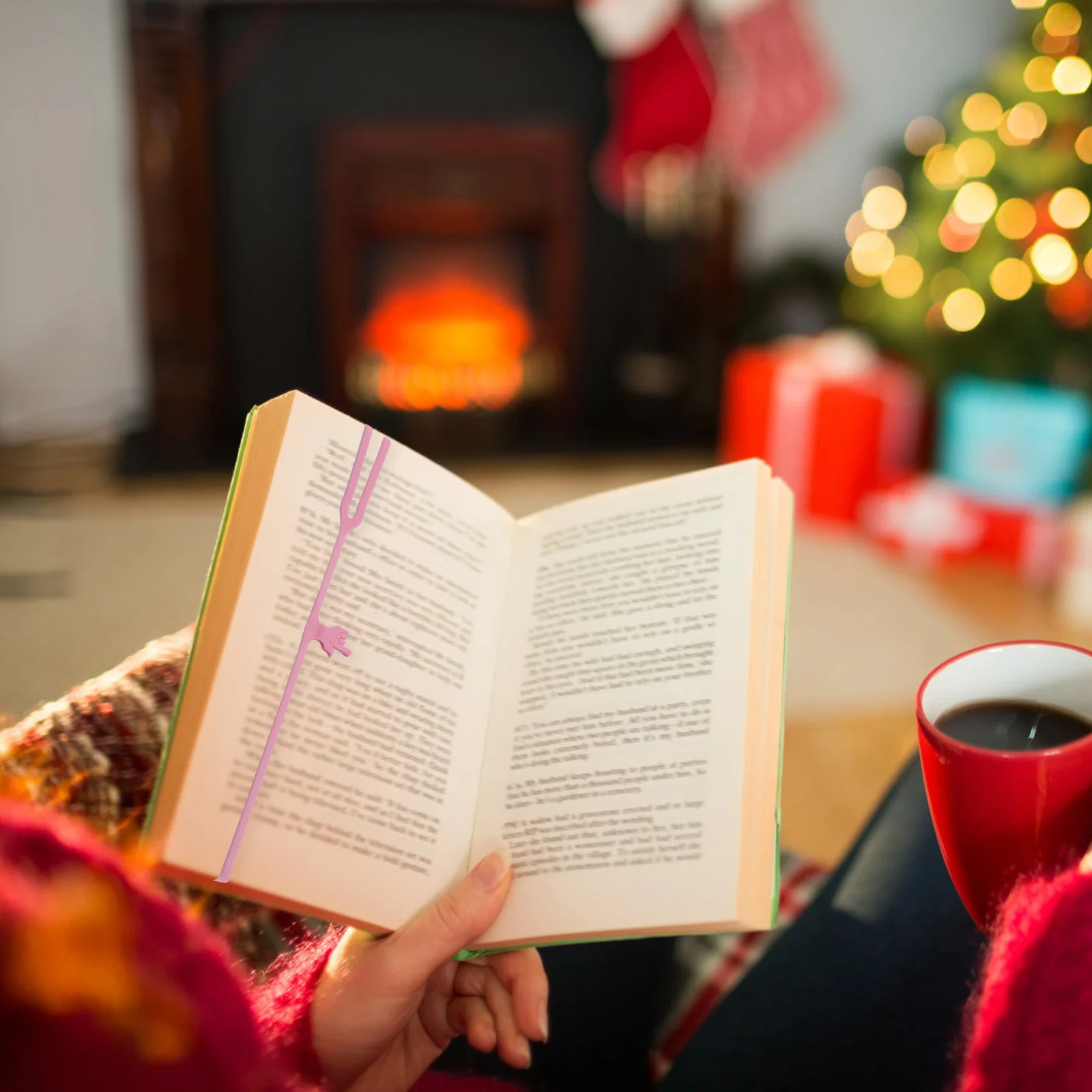 6 قطعة إشارة مرجعية من السيليكون على شكل إصبع علامات كتاب مرنة لطيفة للطلاب أدوات مكتبية ملحقات القراءة المحمولة صفحة جميلة