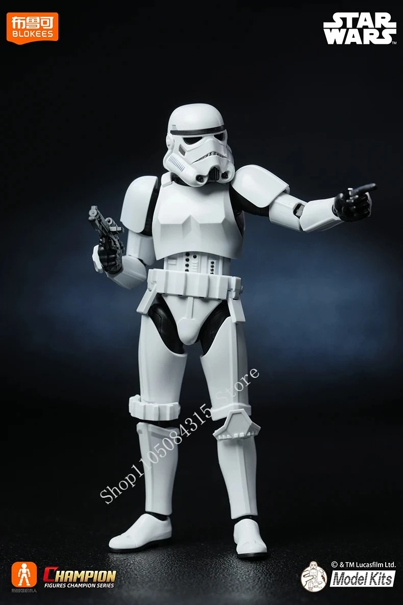 BLOKEES STAR WARS Darth Vader Stormtrooper impérial d'origine ‌   Décoration de figurines d'action au-delà de la Version, jouets de collection, cadeau