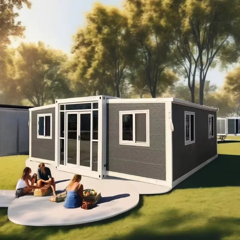 Light Steel Villa Prefabricated House for Apartment Use Steel Structure Building