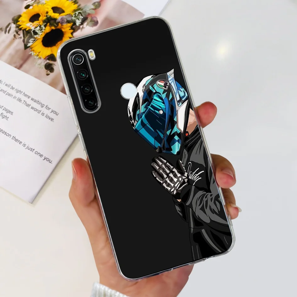 For Xiaomi Redmi Note 8 Case Cute Cartoon Soft Silicone Phone Cases For Xiaomi Redmi Note 8T 8 t Cover On Redmi Note8 Back Coque