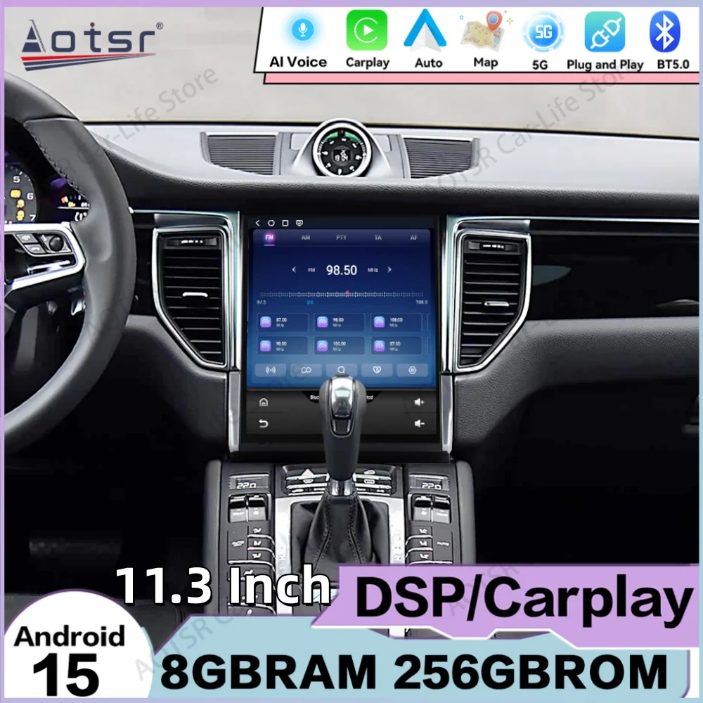 

11.3 Inch Android 15 For Porsche Macan 2014~2017 Multimedia Car Stereo Receiver GPS Intelligent Navigation Smart Radio Head Unit