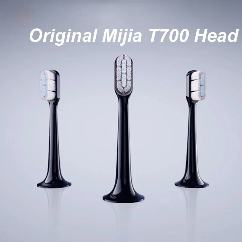 Original Mijia Sonic Electric Toothbrush T700 Head Universal 2pcs High-density Brush Head Teethbrush Replacement Heads