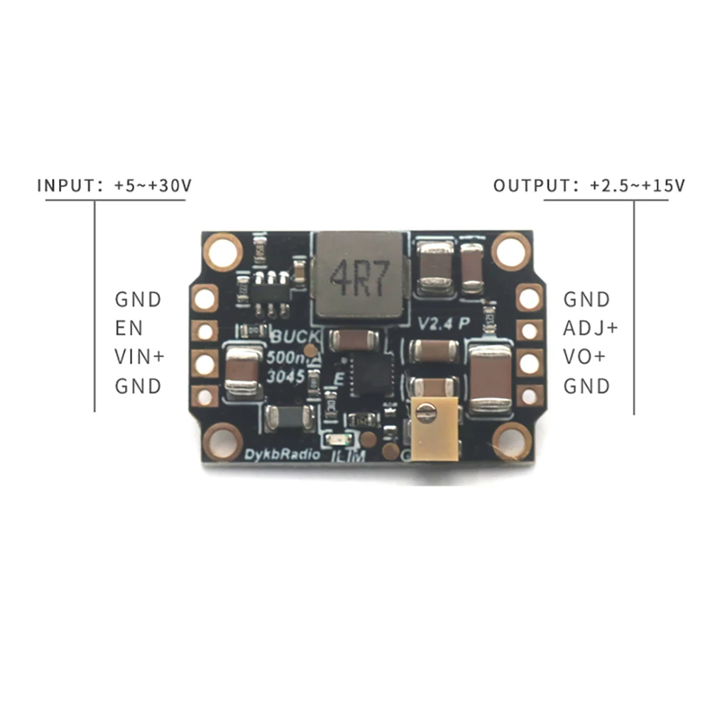 LT3045 DC-DC BUCK Módulo de Fonte de Alimentação Regulador de Tensão Linear RF de Baixo Ruído 5V-30V 24V A 3V 5V 9V 12V 15V Conversor Step-down