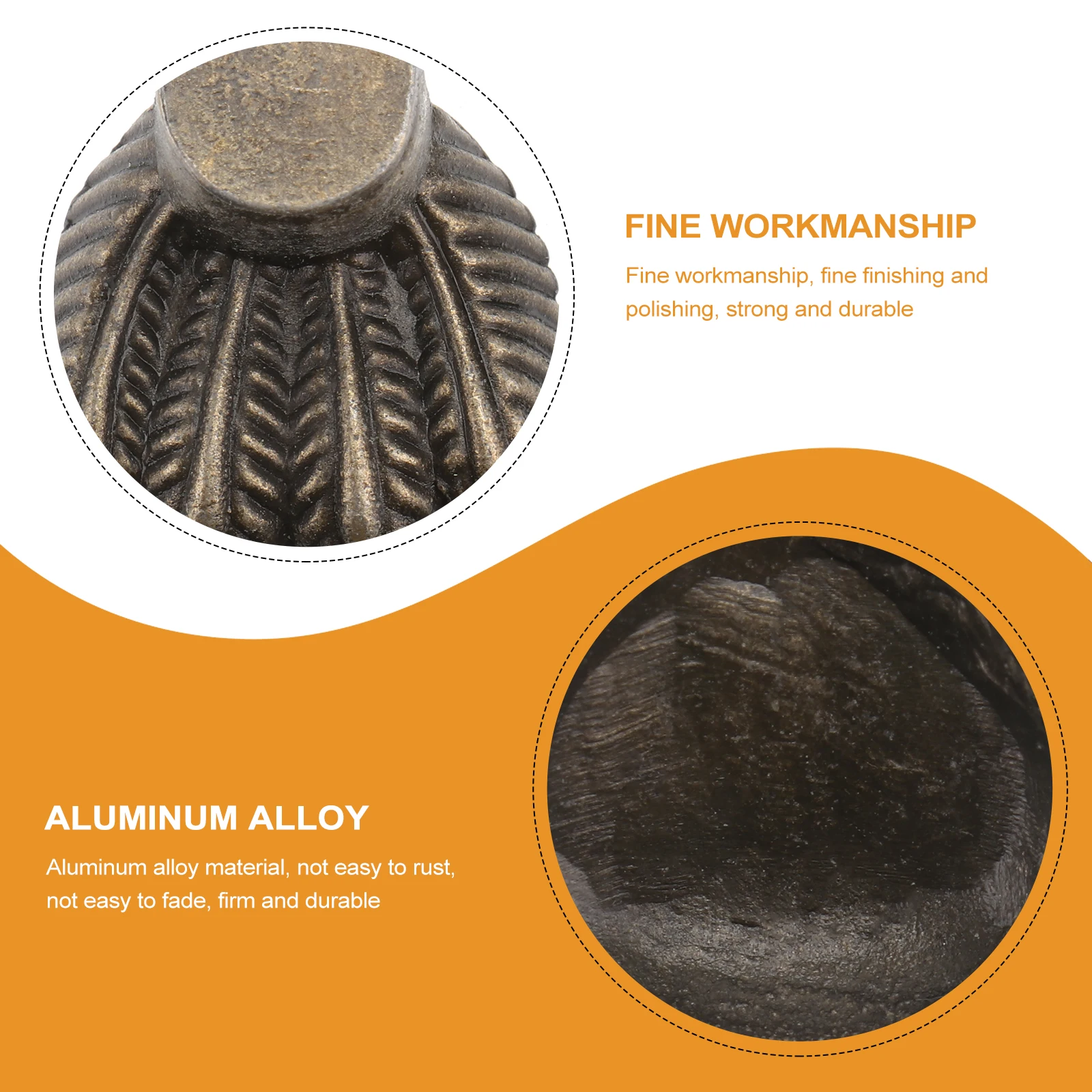 

12Pcs Beast Foot Furniture Foot Pad Zine-Alloy Material Heightening Base for Home Decor Anti-Slip Design Anti-Slip Base