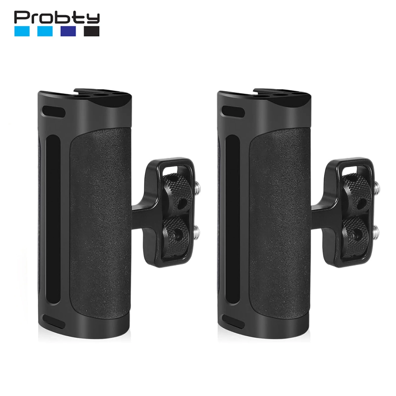 

Mini Side Handle Hand grip with Cold Shoe Interface and 1/4"-20 Screw Mount for DSLR/Digital Camera Cage