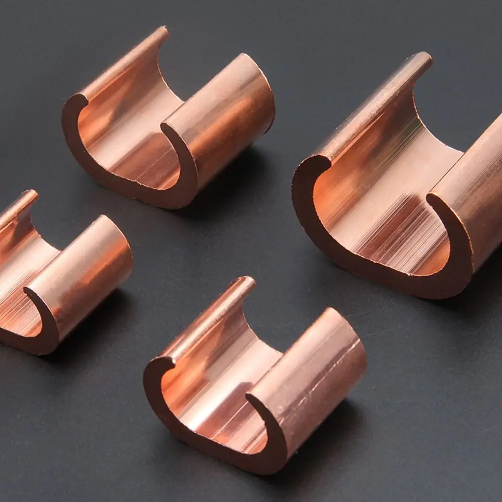 Aluminum Cable Clamp C Type Copper Wire Clip Copper Copper C-shaped Clamp Terminal Clamp Wire