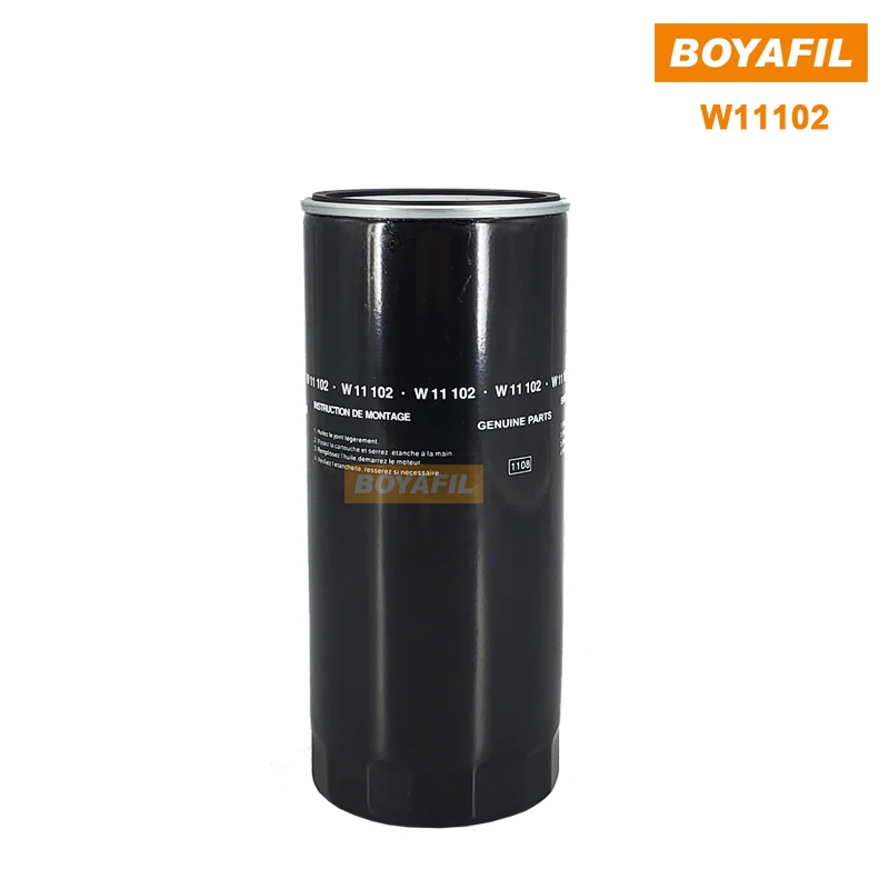 Boyafil W11102 Engine Oil Grid Filter For Car Screw Air Compressor And Vacuum Pump Accessories Oil Separator