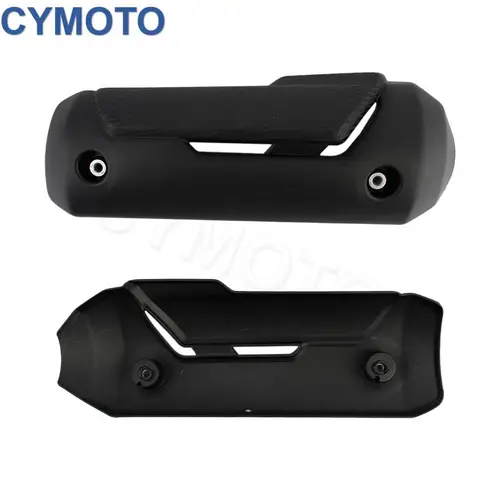 Imagen 2 del producto Para Honda NAVI 110 2021-2023 Protector de silenciador de moto de cross protector de calor 18318-K74-N00 cubierta anticalor para motocicleta