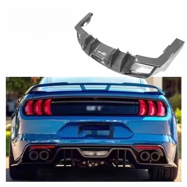 

Carbon AC Diffuser for Ford Mustang S550 18-23 Upgrade AC Style Body Kit Mustang Rear Diffuser