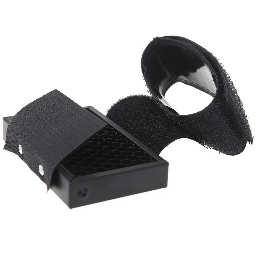 สีดำแฟลชรังผึ้ง Hood แฟลช Diffuser สำหรับ Canon Nikon Pentax Godox YONGNUO Speedlite Photo Studio อุปกรณ์เสริม