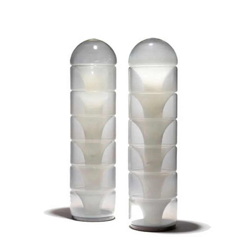 Nordic modern decoration atmosphere bedroom living room sofa retro glass design floor lamp