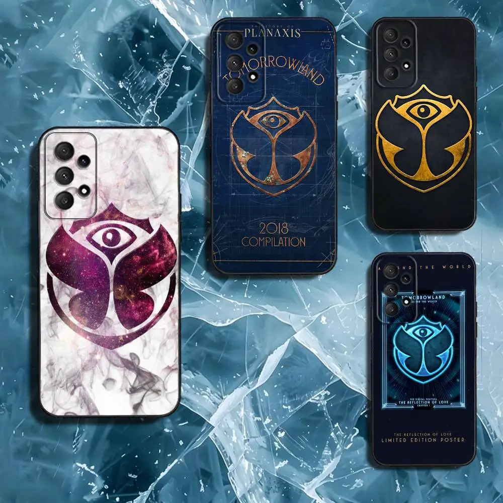 

Music F-Festival Tomorrowland Phone Case For Samsung Galaxy A13,A21s,A22,A31,A32,A52,A53,A71,A80,Soft Black Shell
