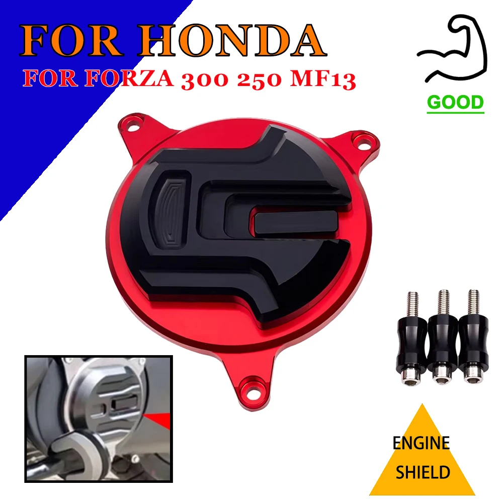

Motorcycle Accessories Engine Shield Protector For Honda Forza 300 250 NSS Forza250 Forza300 MF13 Protective Device