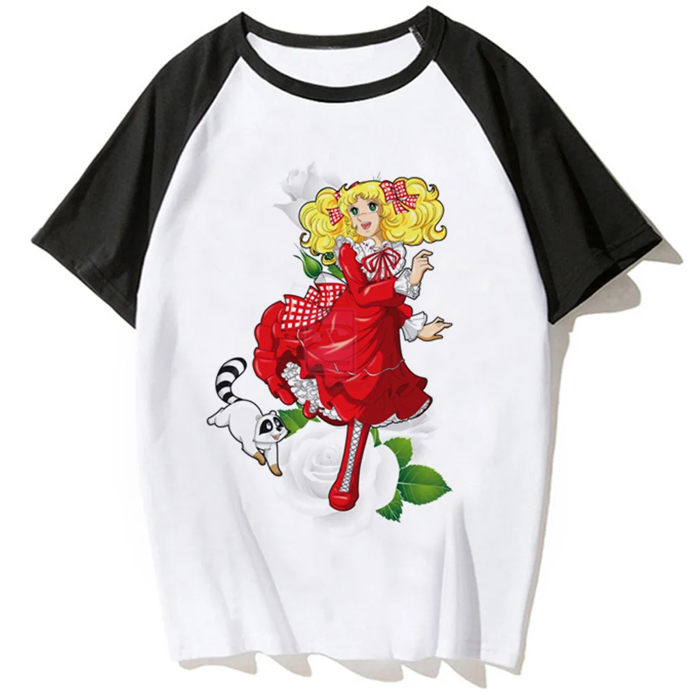 Candy Candy top women funny Japanese Y2K t-shirts girl graphic y2k funny clothes