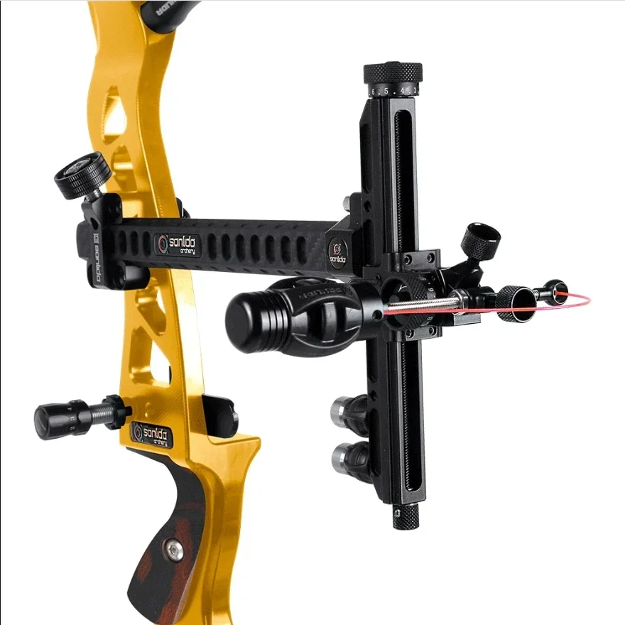 Sanlida Pro Level Miracle 10 Target Recurve Bow Kit Dengan Aksesoris Siap Pakai Paket Universal untuk Menembak Target