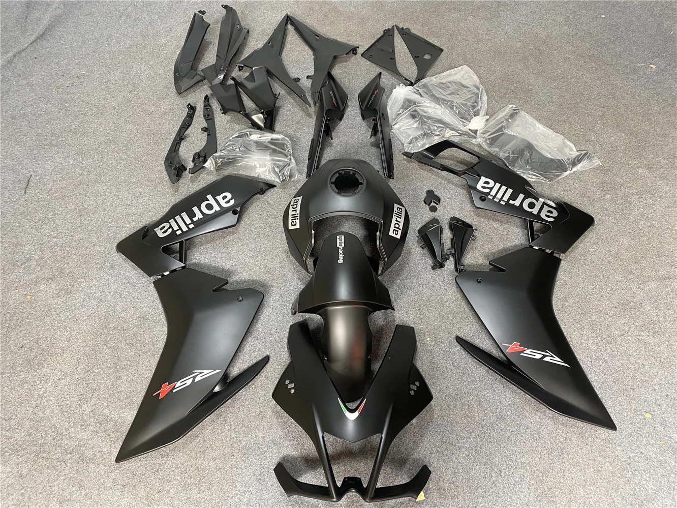 New Fairings Kit Fit For Aprilia RS4 50 125 RS125 2012 2013 2014 2015 2016 2017 2018 RS125 12 13 14 15 16 Bodywork Matte Black