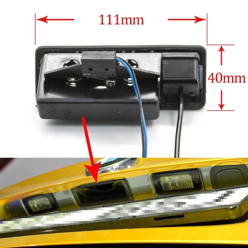 170° AHD 1080P Trunk handle Vehicle Rear View Car Camera For BMW E60 E39 E90 E82 E61 X1 E84 X5 E70 E92 E91 Android Monitor