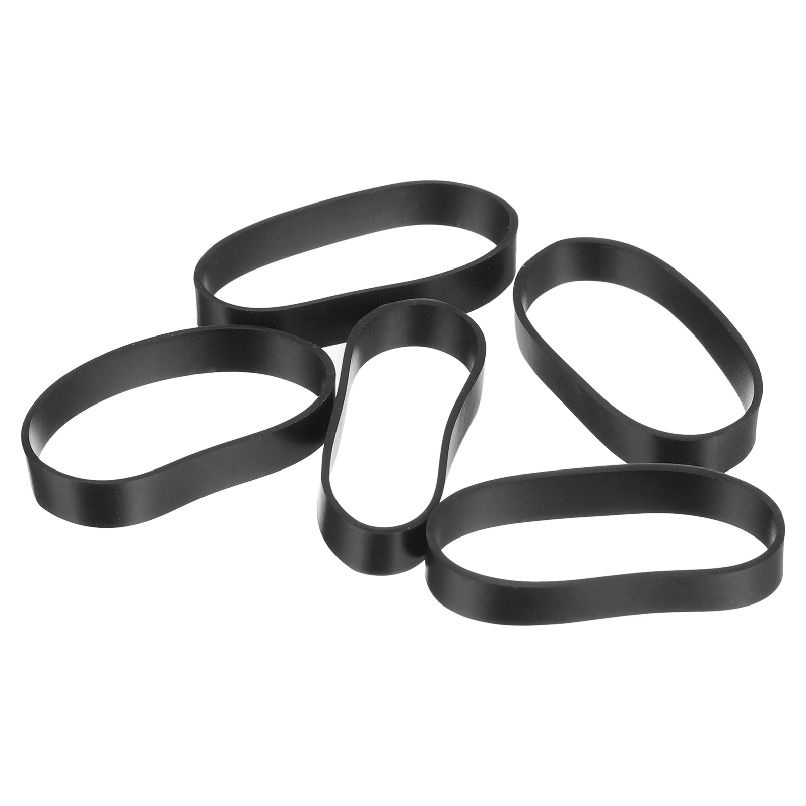 30/50/100Pcs Rubber Bands Rings Cable Ties Silicone Rubber Bands Strong Elastic Bands Non-Slip for Cord Wrapping Bag Wraps
