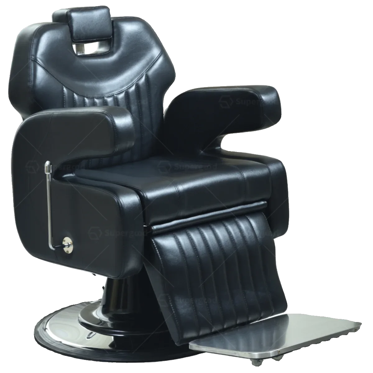 Hair salon chair head treatment beauty large chassis hair cutting chair lift can be put down shaving barber chair  salon special