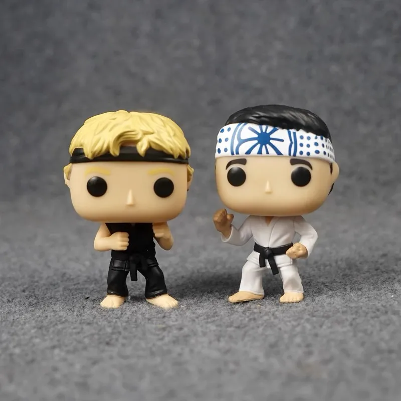 Original Cobra Kai Karate Kid Lawrence 970  Daniel Larusso 971  Vinyl Figure Toy