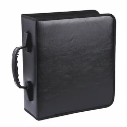 1PCS Portable 400 Disc CD DVD Storage Bag PU Leather Wallet Holder Case Box Organizer