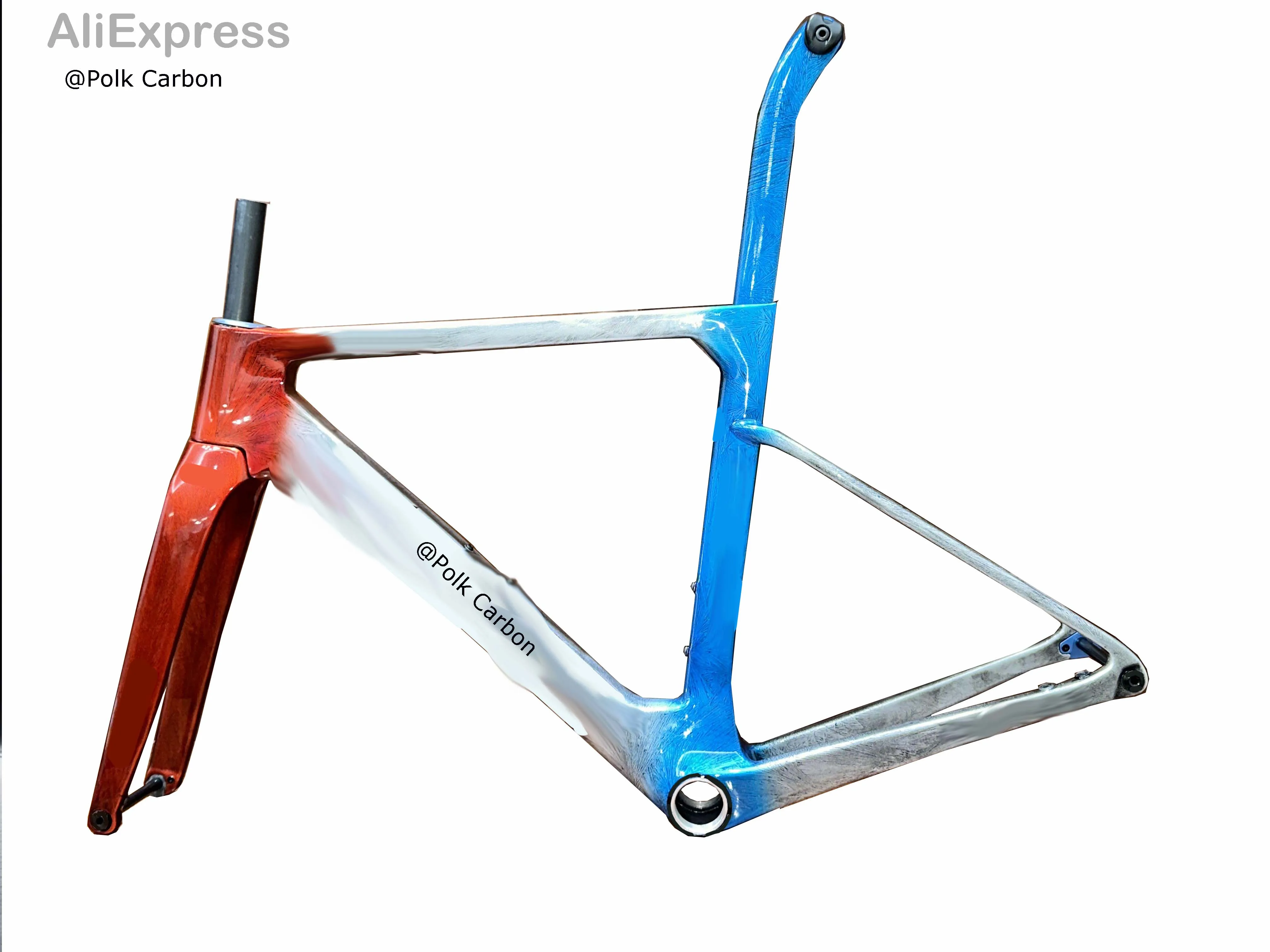 OSTRO  VAM   Carbon frame sports racing top carbon carbon fiber wind breaking frame group with full internal wiring