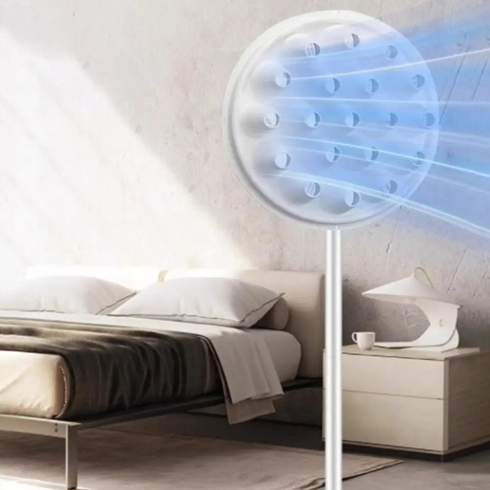 Creative Universal Fan Cooling Cover Low Noise Efficient Floor Fan Cover Physical Cooling Plastic Fan Supercharger Studio