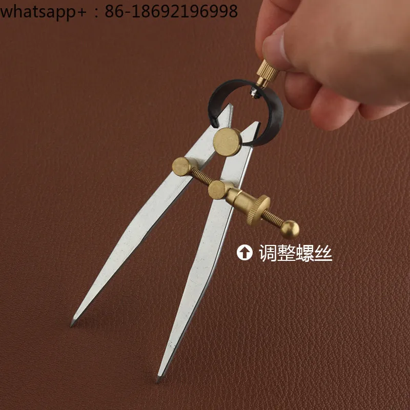 Spacing Gauge, Sideline Device, Handmade DIY Leather Tools, Edge Pressing 4 Inch 15cm Decorative Line