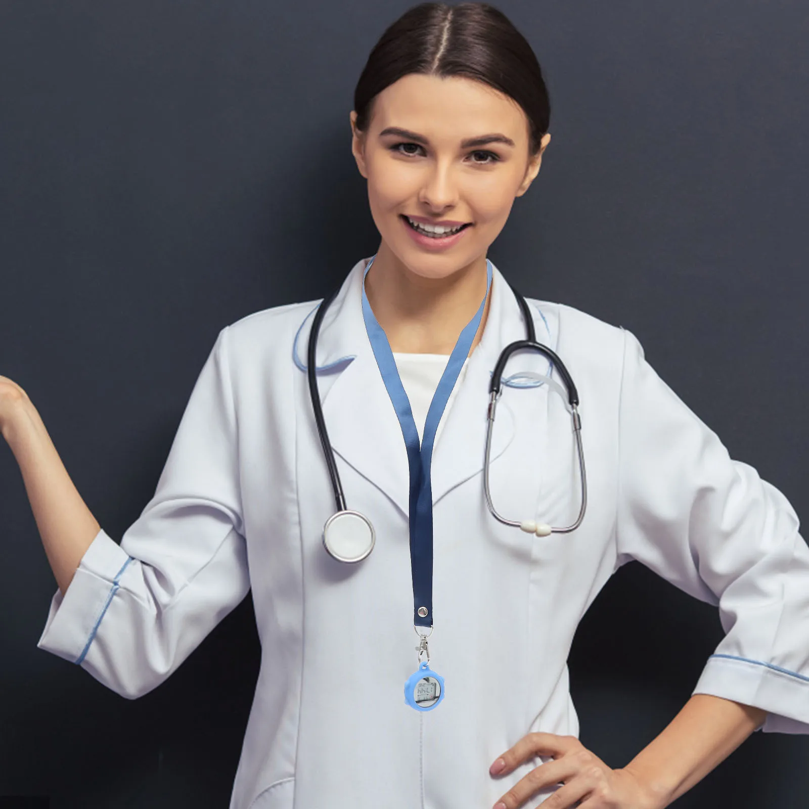 ممرضة ساعة الجيب لساعة الجيب الطبية النساء الرجال الطلاب توهج تصميم المحمولة ساعة الطبيب هدية التبعي