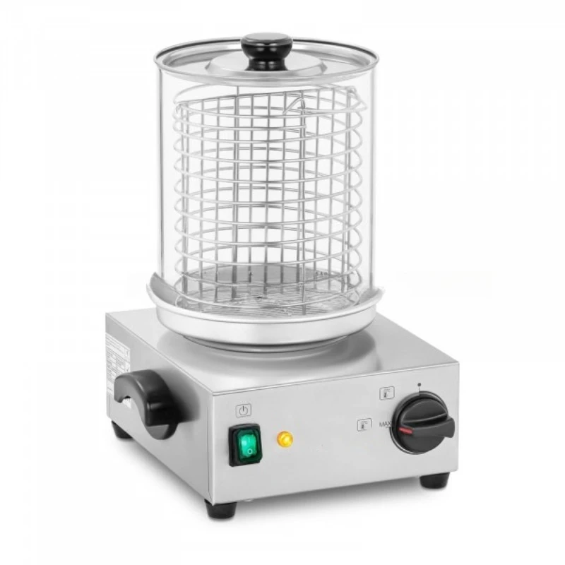 Automatic sausage grilling machine, double temperature control household stainless steel, sausage grilling machine c