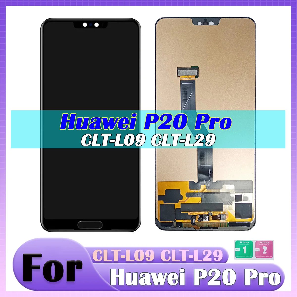 TFT For Huawei P20 Pro LCD Display Touch Screen repelace Digitizer For Huawei P20 Pro LCD with Frame CLT-L29C,L29,L09,CLT-AL00